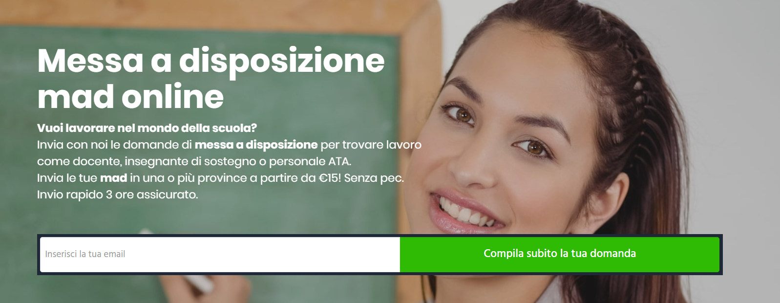Domanda di Messa A Disposizione: madscuola.it e i suoi servizi
