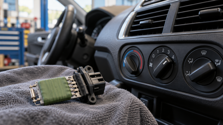 Climatizzatore auto funziona solo alla massima velocità: cosa si è rotto
